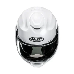 Casco Modulare Hjc F100 Solid Pearl White