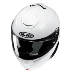 Casco Modulare Hjc I91 Solid Pearl White