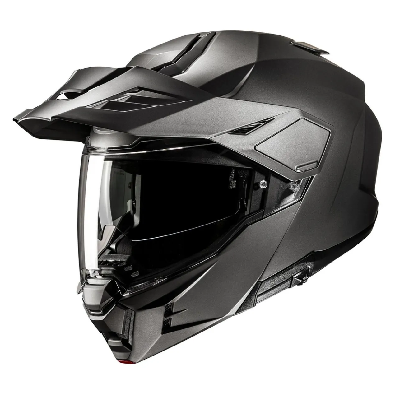 Casco Modulare Hjc I80 Solid Semi Flat Titanium