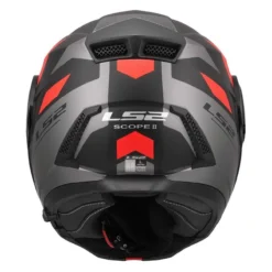 Casco Modulare Ls2 Ff902 Scope II Duria Black Red