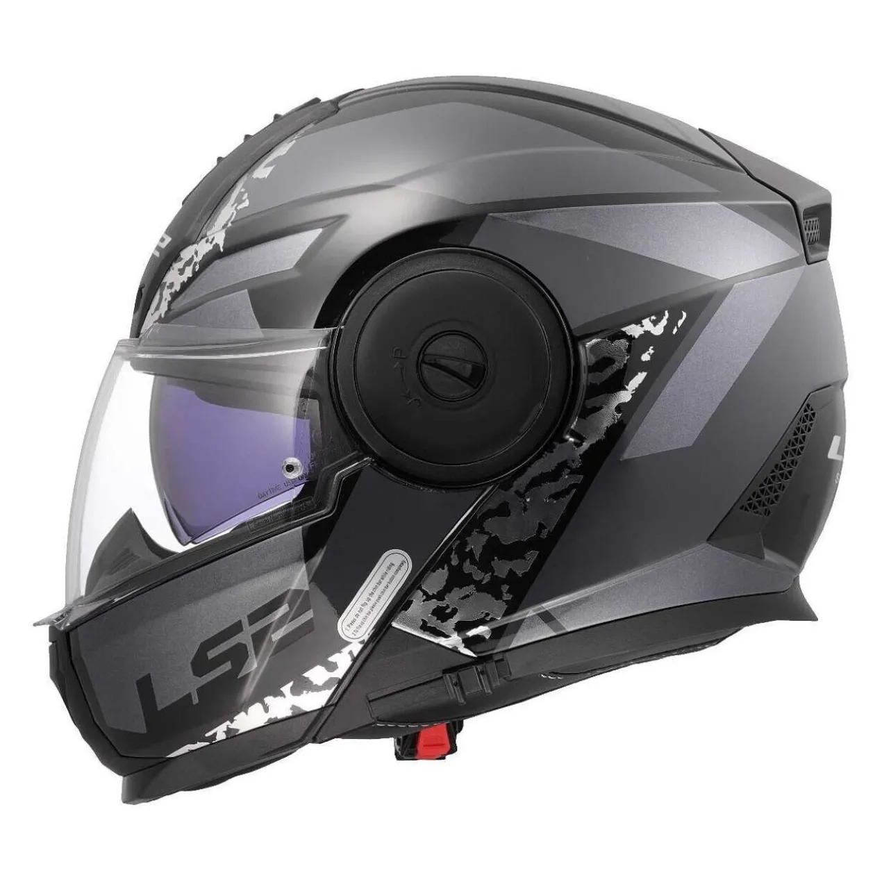 Casco Modulare Ls2 Ff902 Scope II Oxyd Black Titanium