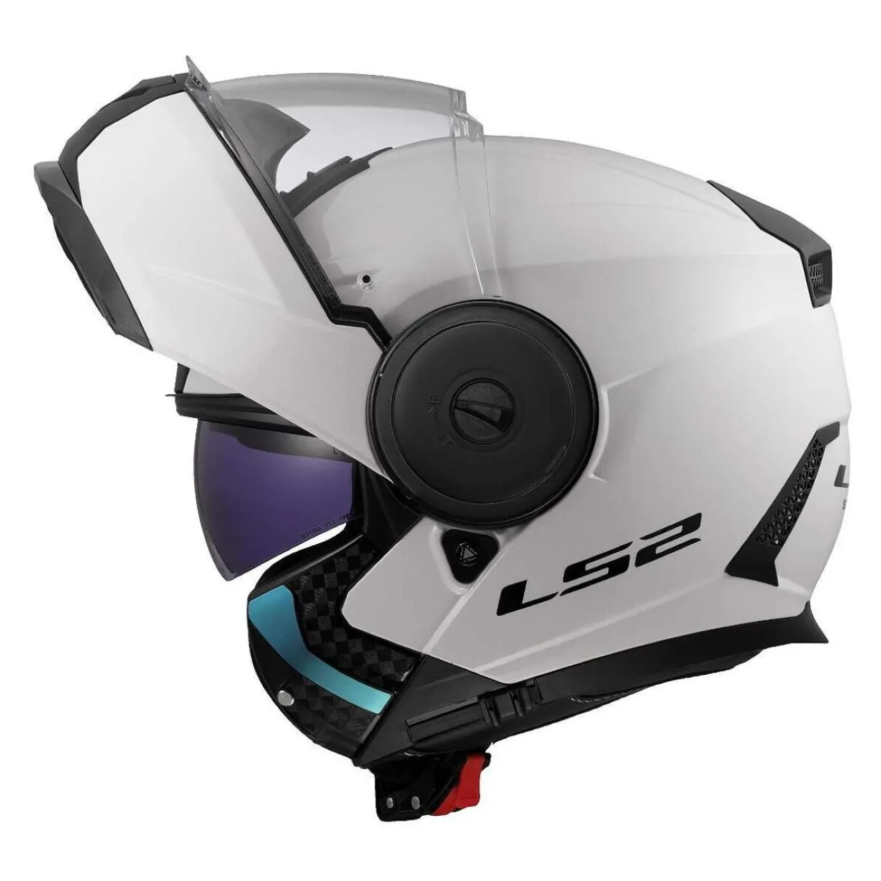 Casco Modulare Ls2 Ff902 Scope II Solid Gloss White