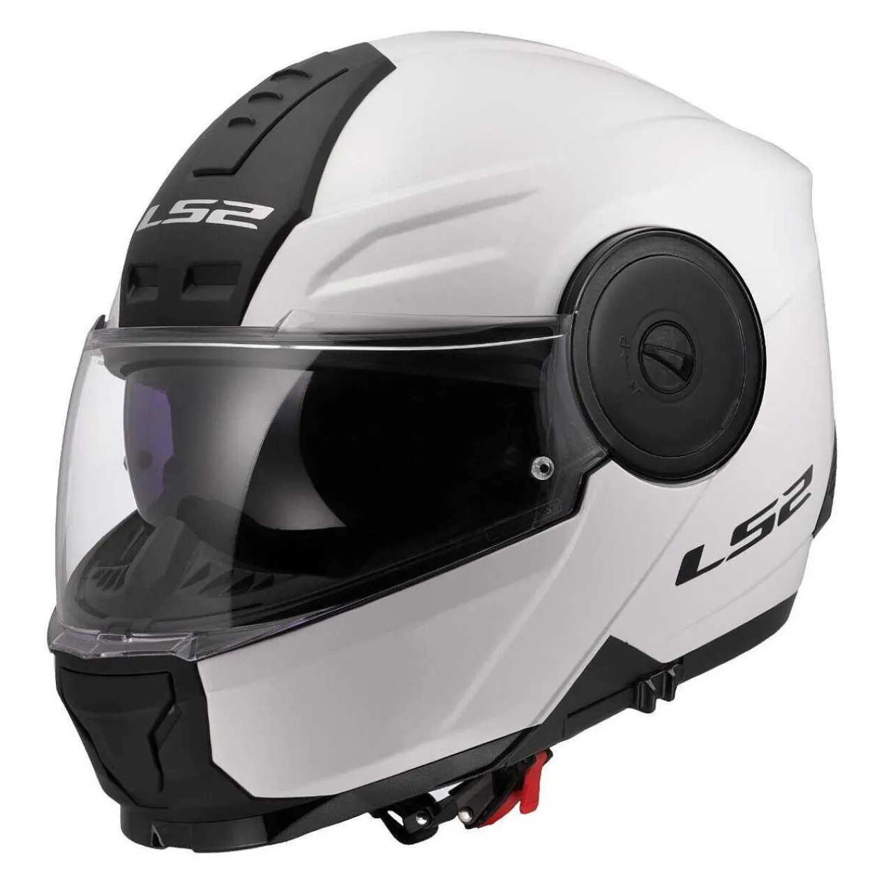 Casco Modulare Ls2 Ff902 Scope II Solid Gloss White