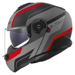 Casco Modulare Ls2 Ff908 Strobe II Monza Black Grey Red