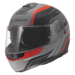 Casco Modulare Ls2 Ff908 Strobe II Monza Black Grey Red