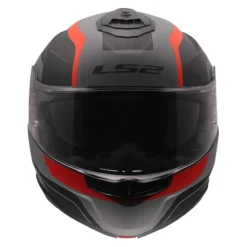 Casco Modulare Ls2 Ff908 Strobe II Monza Black Grey Red