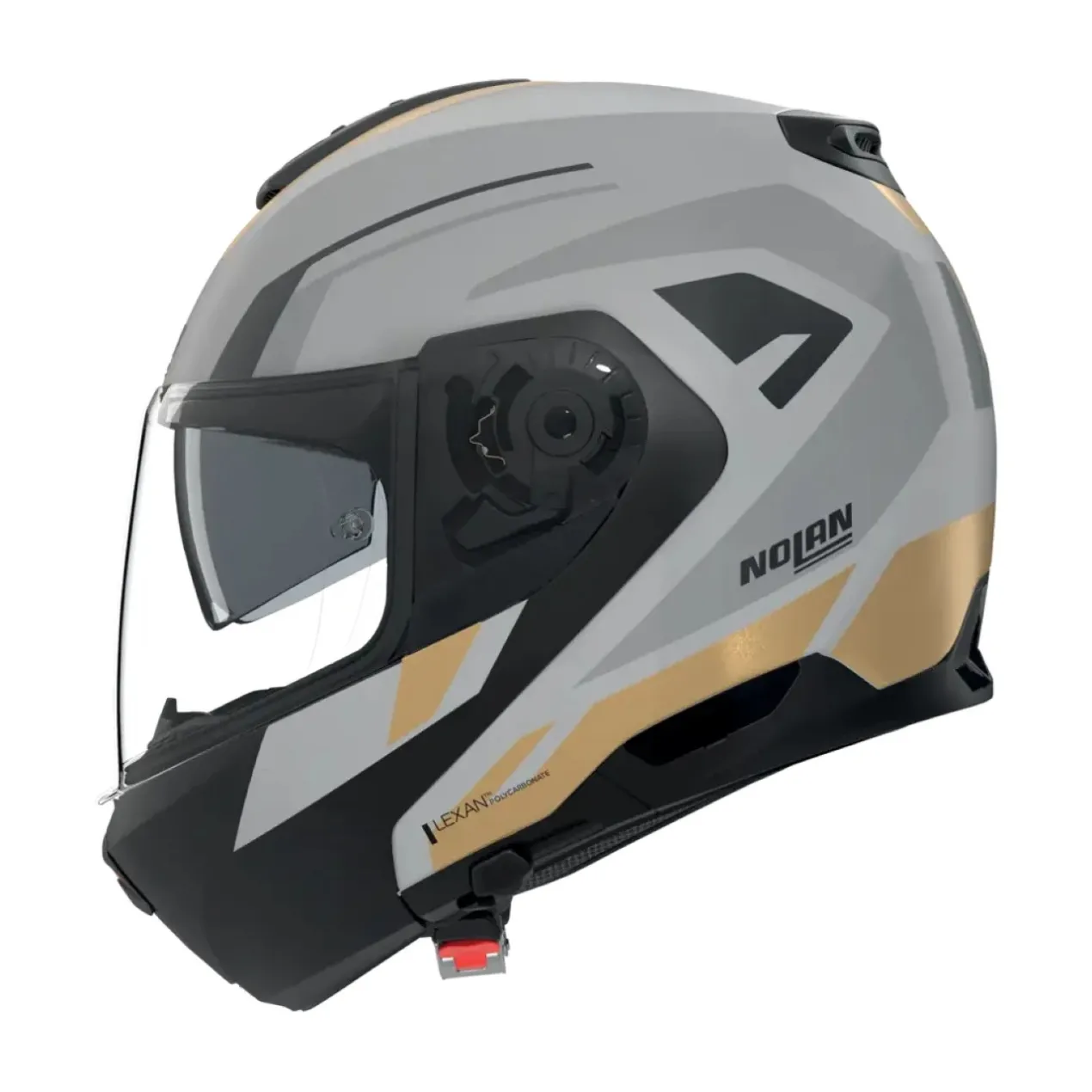 Casco Modulare Nolan N100-6 Cinetico Grigio Nero Antracite Oro