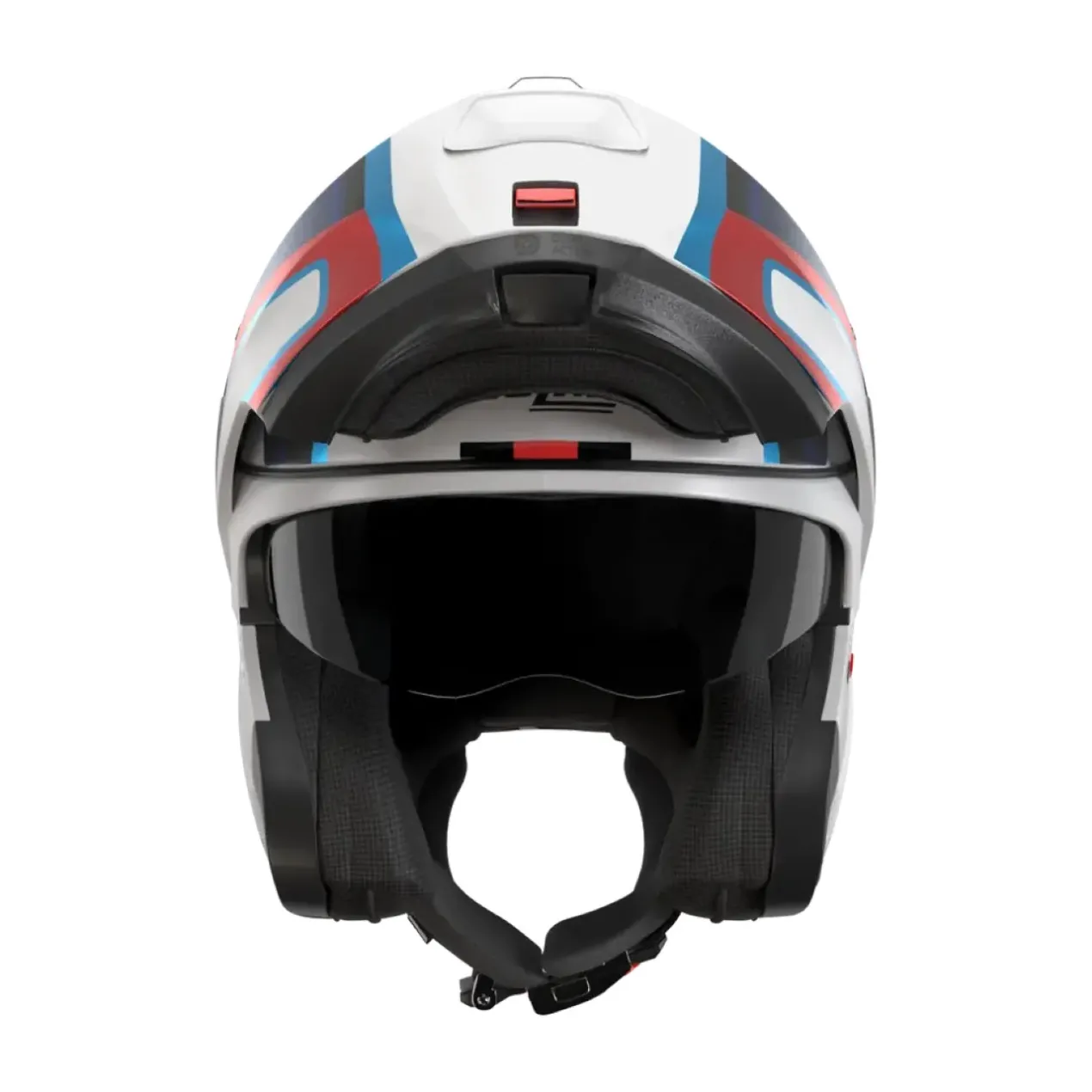 Casco Modulare Nolan N100-6 Radiante Bianco Blu Rosso
