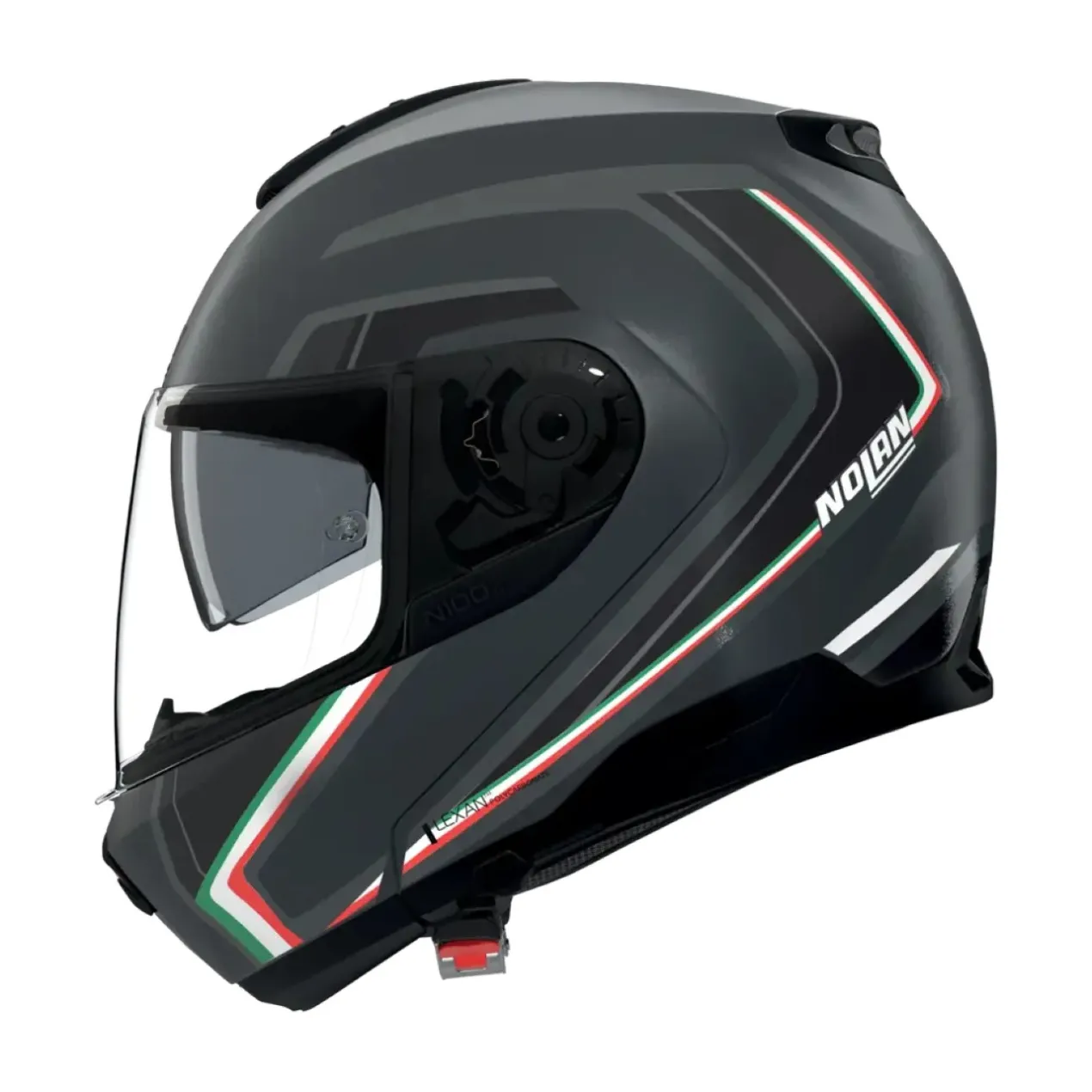 Casco Modulare Nolan N100-6 Radiante Grigio Lava Italia