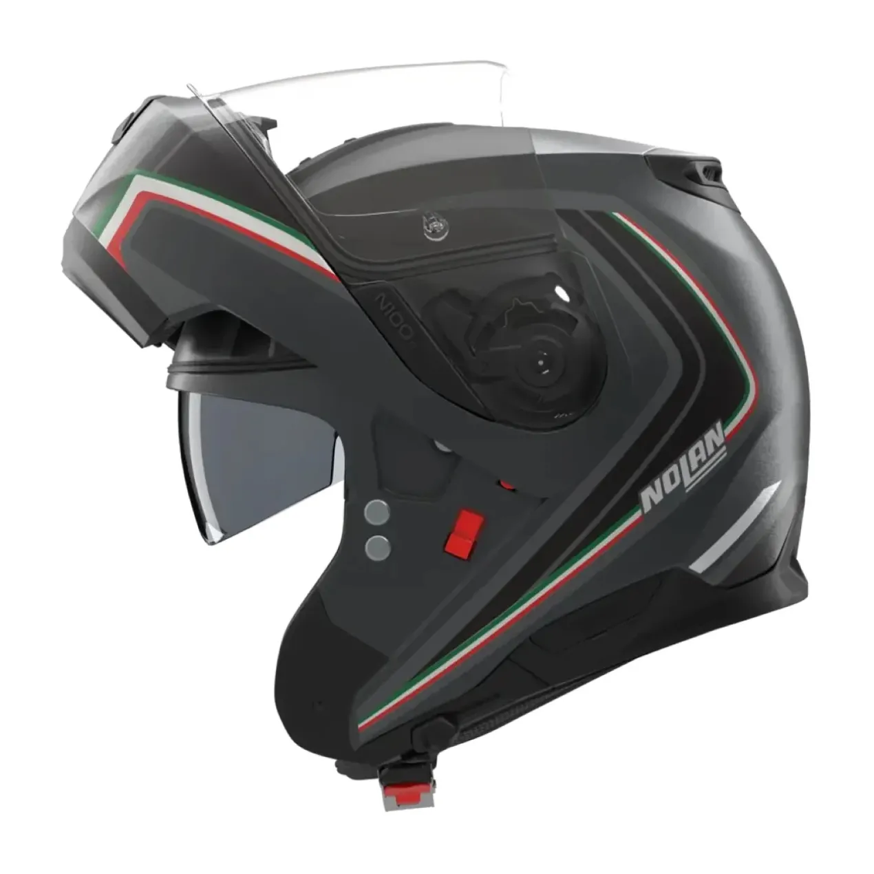 Casco Modulare Nolan N100-6 Radiante Grigio Lava Italia