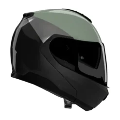 Casco Modulare Nolan N100-6 Verniciatura Speciale Verde Grigio Nero An