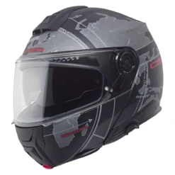 Casco Modulare Schuberth C5 Graphic Globe Nero