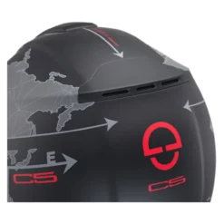Casco Modulare Schuberth C5 Graphic Globe Nero