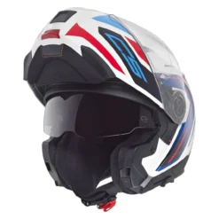 Casco Modulare Schuberth C5 Graphic Omega Bianco