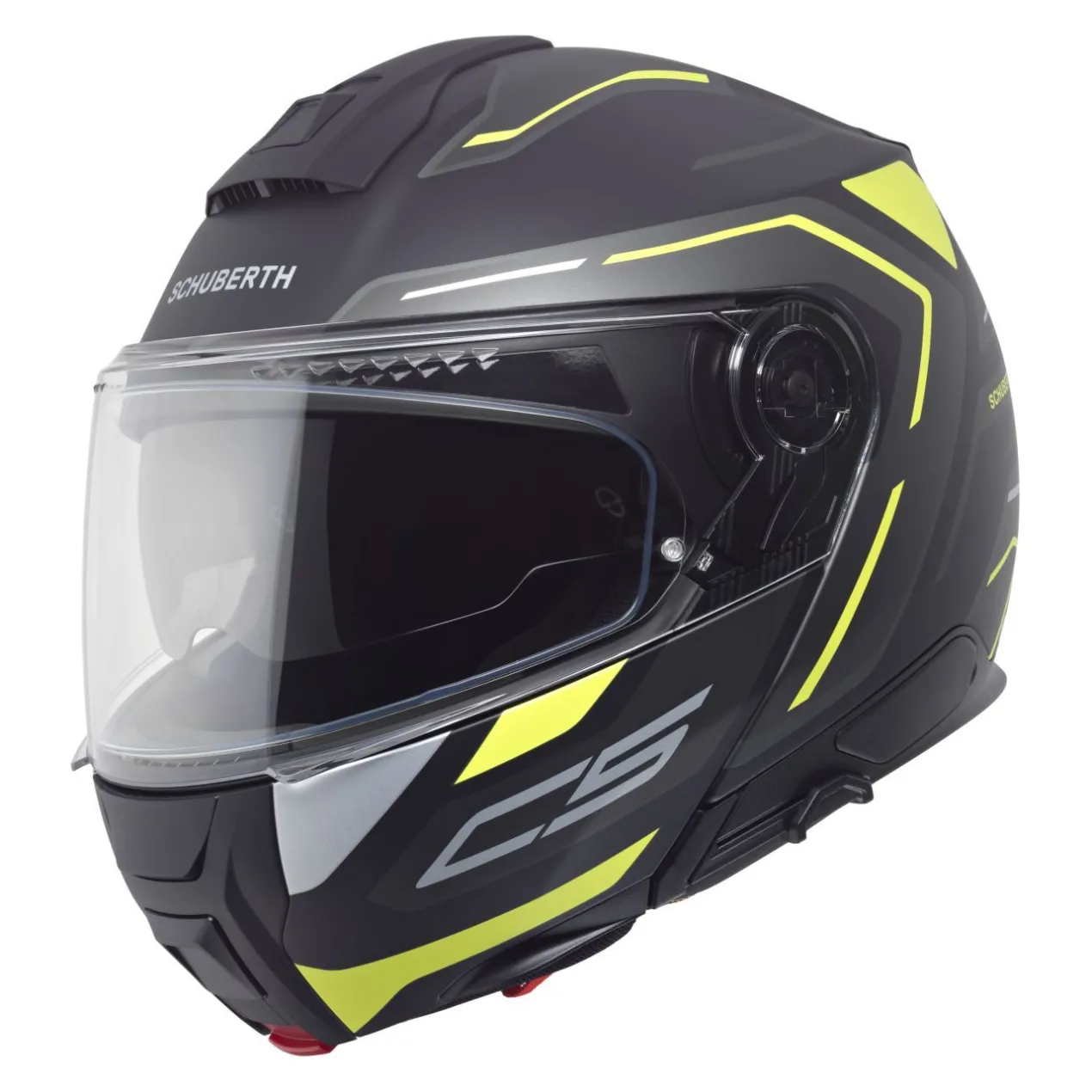 Casco Modulare Schuberth C5 Graphic Omega Giallo