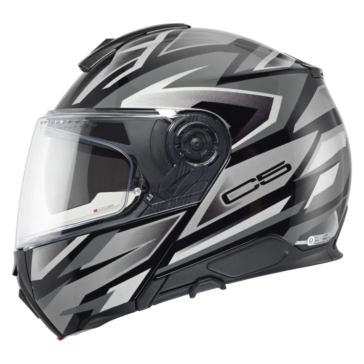 Casco Modulare Schuberth C5 Graphic 2026 Zenith Nero