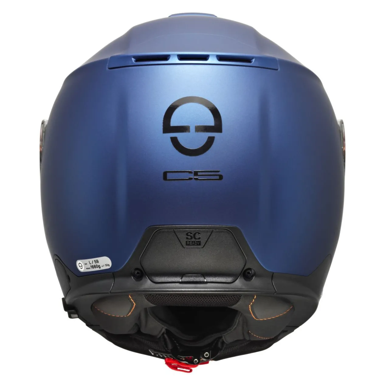 Casco Modulare Schuberth C5 Mono Blu Opaco