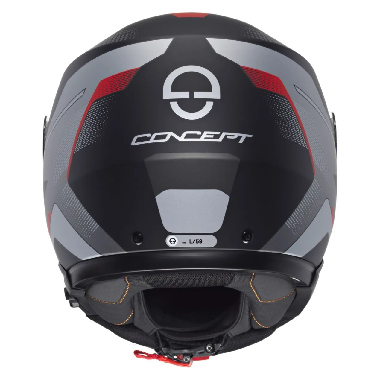 Casco Modulare Schuberth Concept Graphic Tracer Rosso