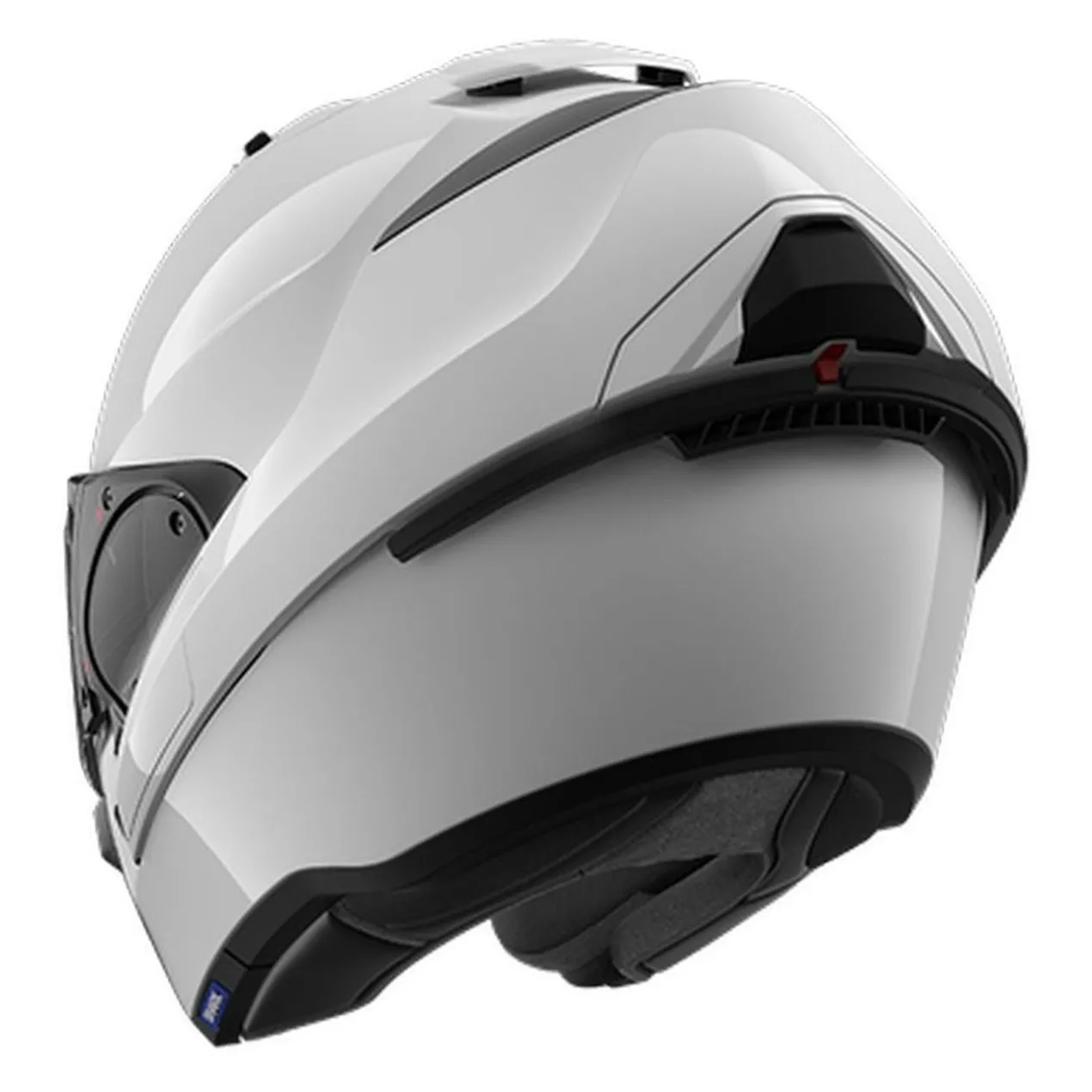 Casco Modulare Shark Evo Es Blank White Azur