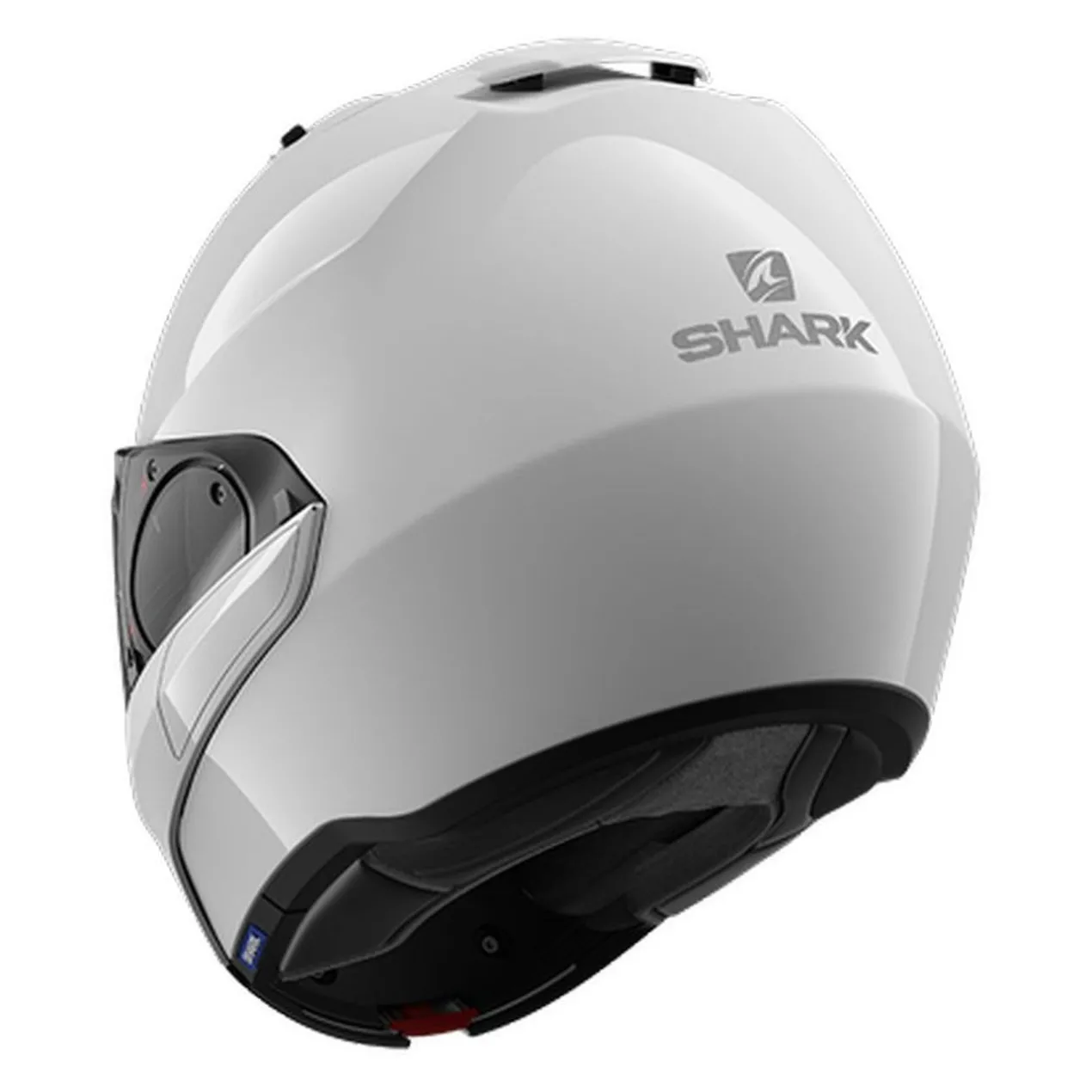 Casco Modulare Shark Evo Es Blank White Azur