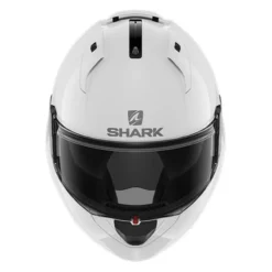 Casco Modulare Shark Evo Es Blank White Azur