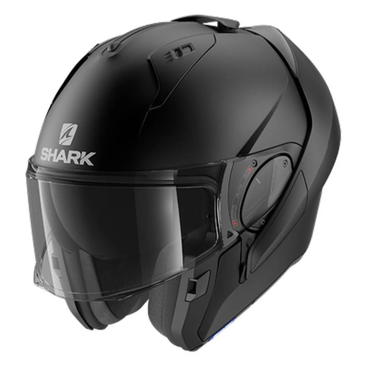 Casco Modulare Shark Evo Es Blank Mat Black Mat