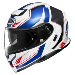 Casco Modulare Shoei Neotec 3 Grasp Tc10 Bianco Blu Ross