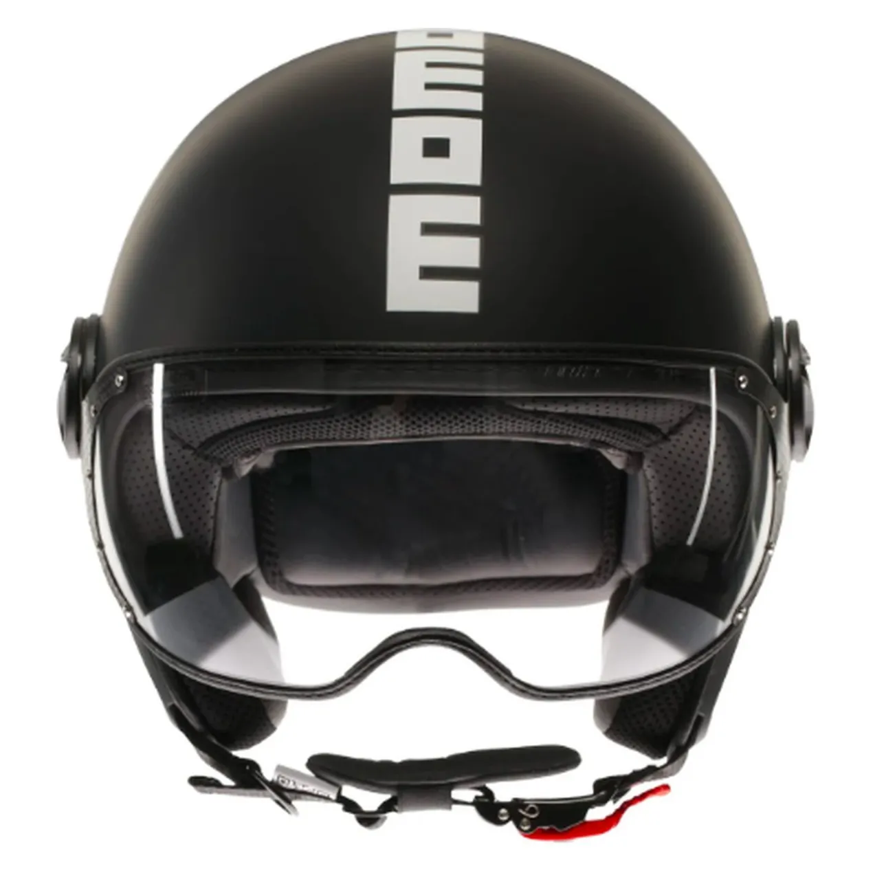 Casco Momo Fgtr Classic E2206 Mono Matt Black/white