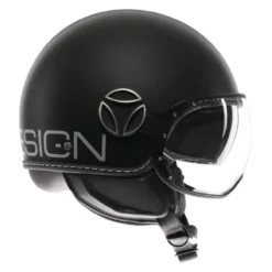 Casco Momo Fgtr Evo E2206 Mono Matt Black/silver