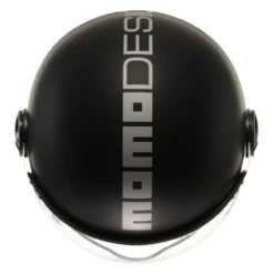 Casco Momo Fgtr Evo E2206 Mono Matt Black/silver