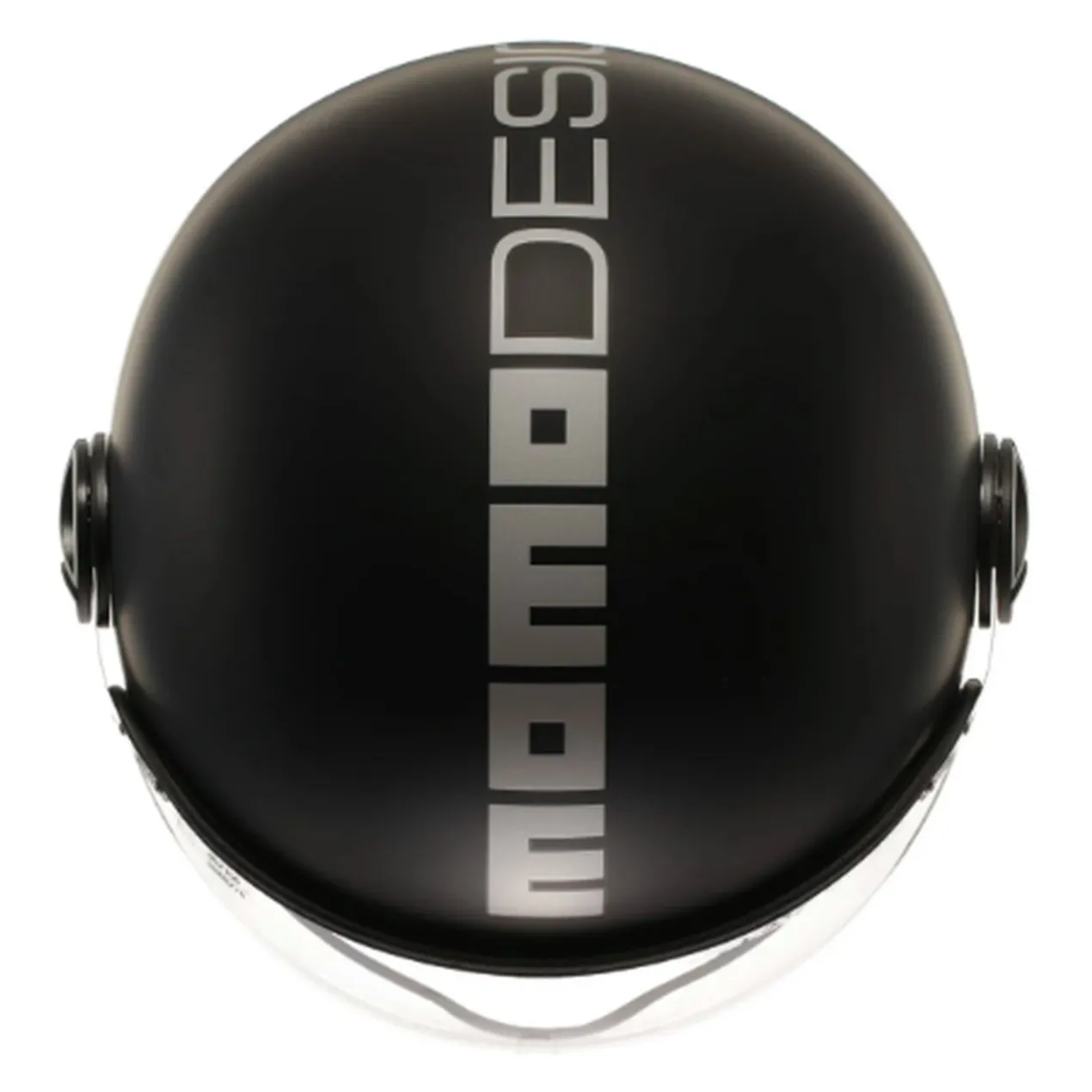 Casco Momo Fgtr Evo E2206 Mono Matt Black/silver