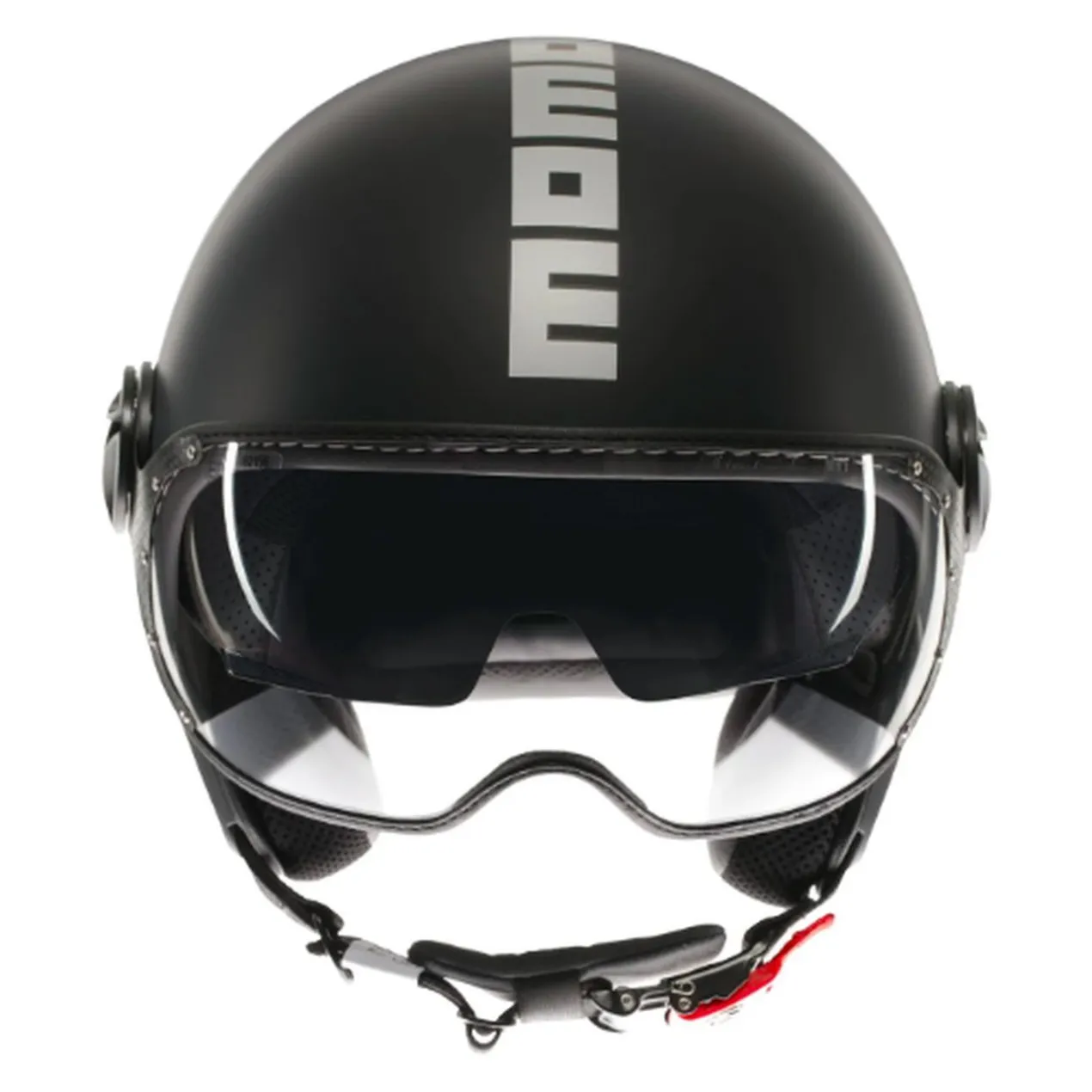Casco Momo Fgtr Evo E2206 Mono Matt Black/silver