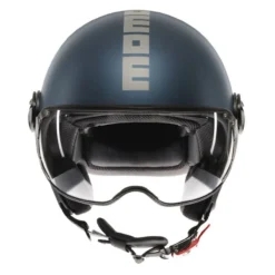 Casco Momo Fgtr Evo E2206 Mono Matt Avio/silver