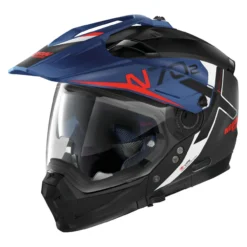 Casco Nolan Crossover N70-2 X Bungee N-com Flat Black Blue
