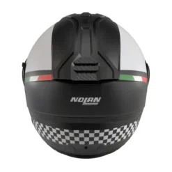 Casco Nolan N40-5 06 Bellavista Nero Bianco Scacchi