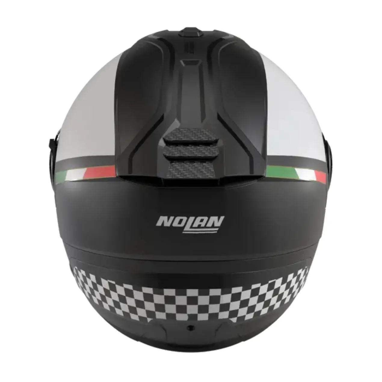 Casco Nolan N40-5 06 Bellavista Nero Bianco Scacchi