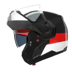 Casco Nolan N90-3 06 Blocco Nero Rosso Antracite