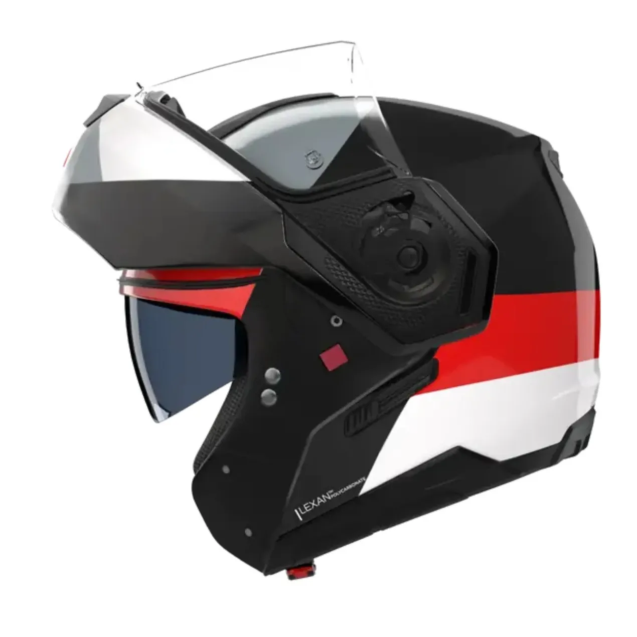 Casco Nolan N90-3 06 Blocco Nero Rosso Antracite