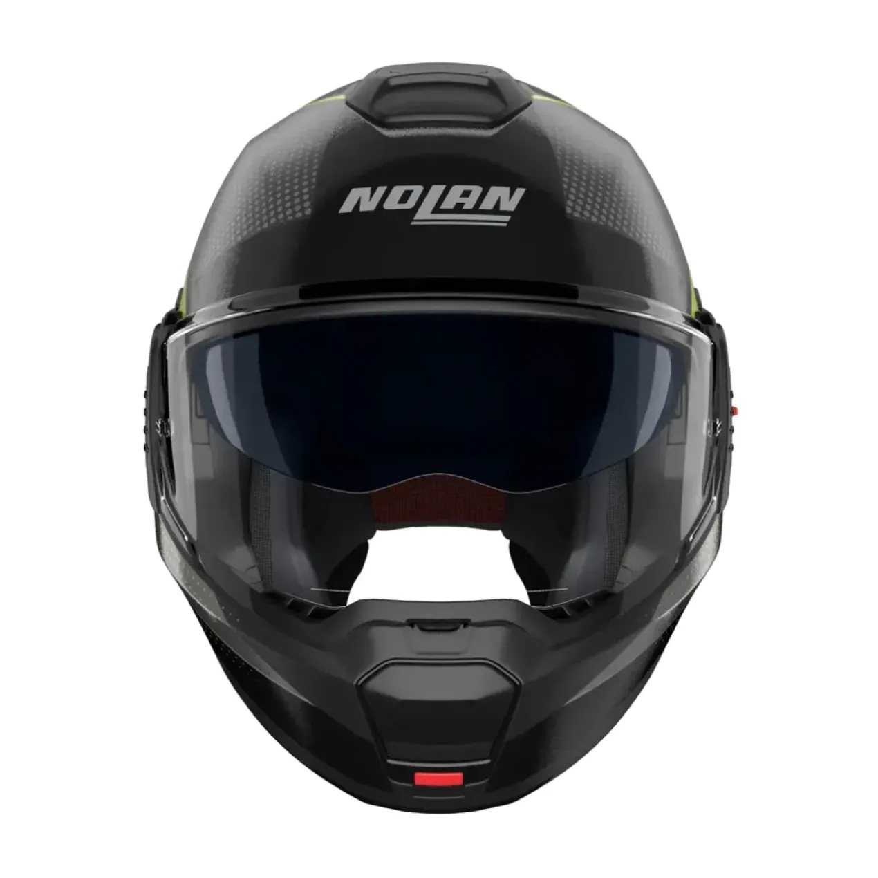 Casco Nolan N120-1 Ciclone Grigio Lava Nero Verde