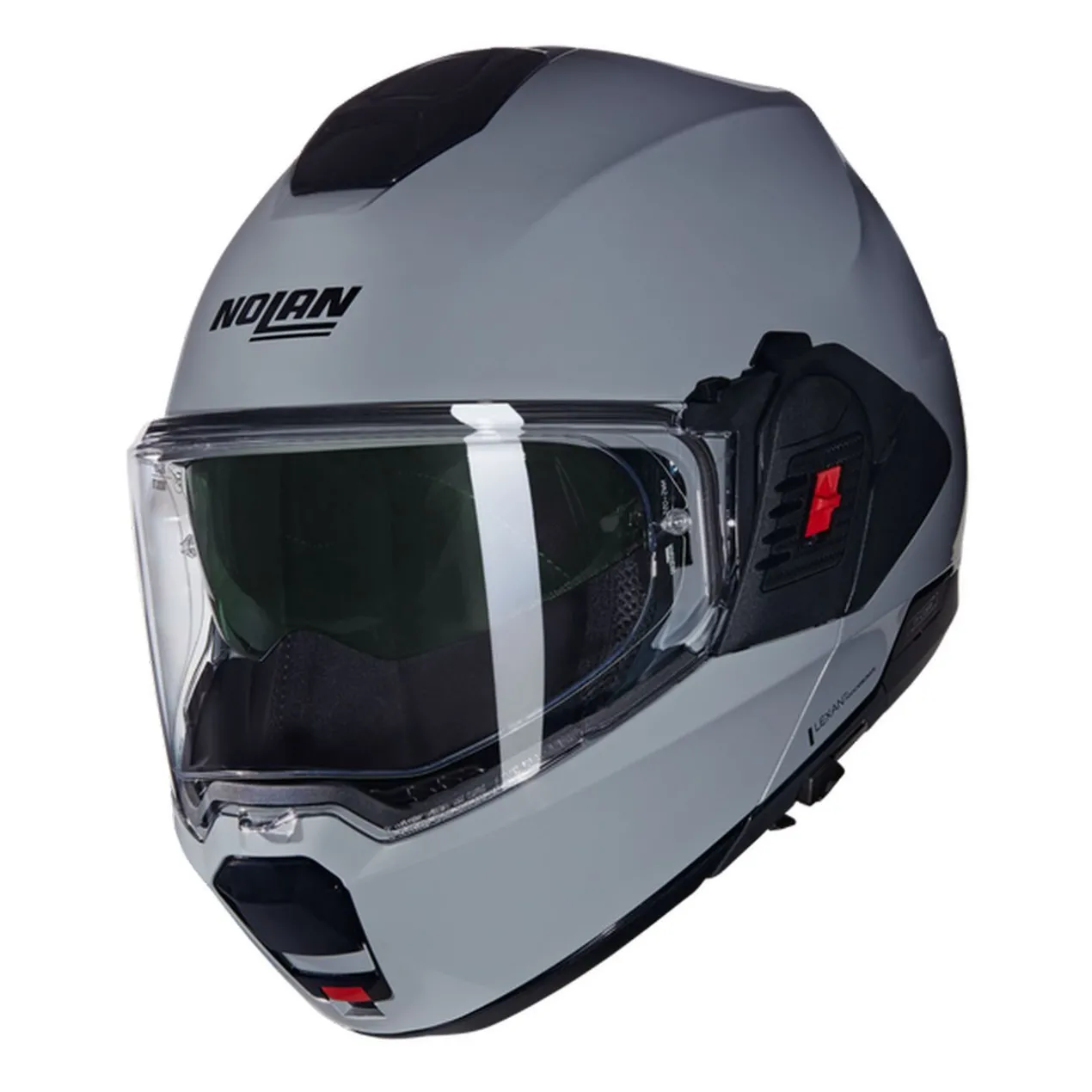 Casco Nolan N120-1 Classico Grigio Lucido