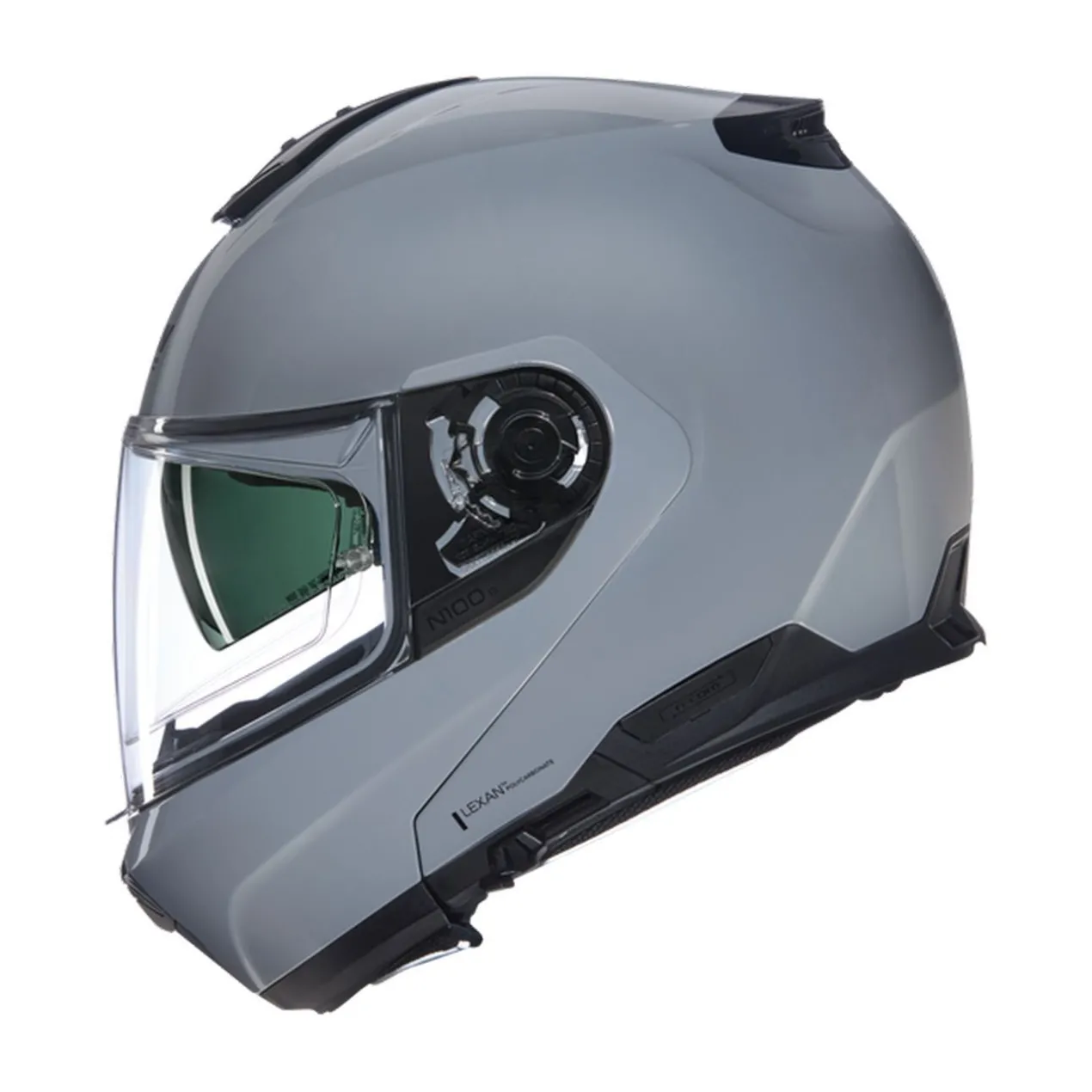 Casco Nolan N100-6 Classico Grigio Lucido