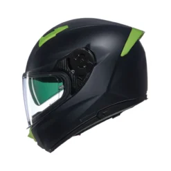 Casco Nolan N60-6 Classico Nobile Nero Verde Impulso O