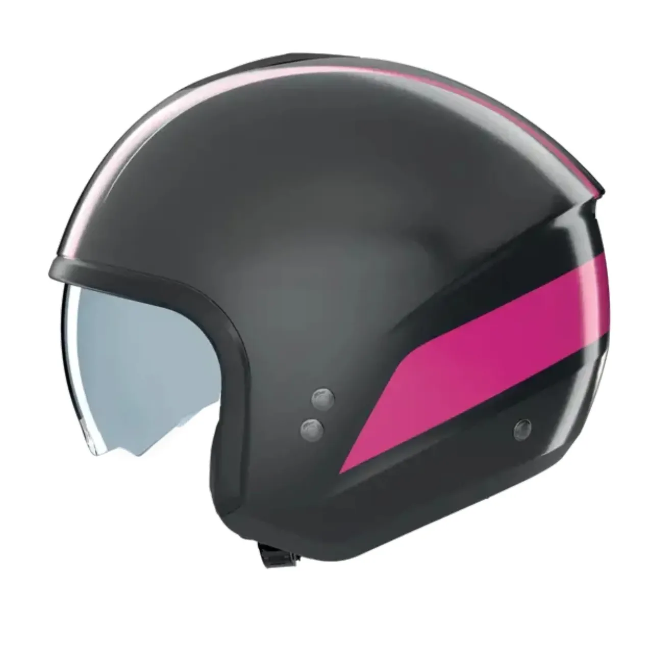 Casco Nolan N20-2 Dolce Vita Grigio Lava Fucsia