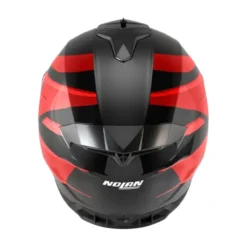 Casco Nolan N80-8 Fervo Nero Rosso Cromato