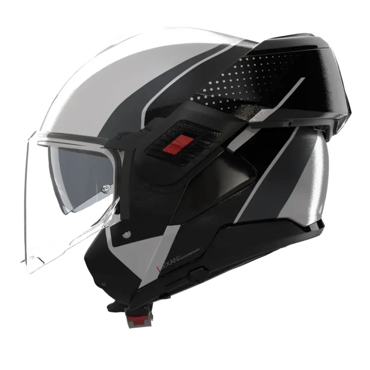Casco Nolan N120-1 Fluente Bianco Nero Antracite