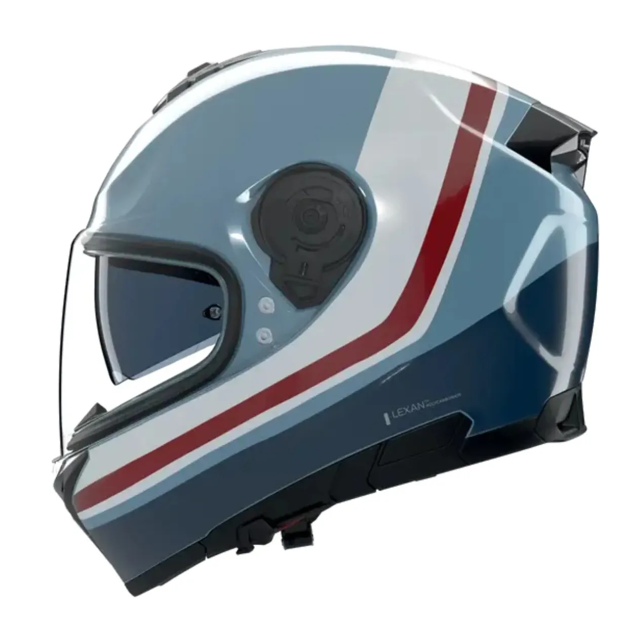 Casco Nolan N80-8 Incline Blu Bianco Rosso