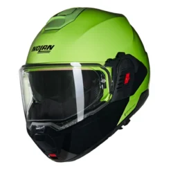 Casco Nolan N120-1 Mivedi Verde Impulso - Nero