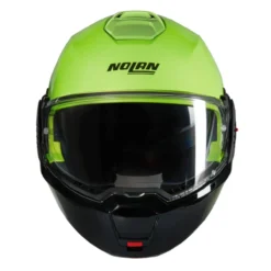 Casco Nolan N120-1 Mivedi Verde Impulso - Nero