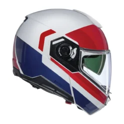 Casco Nolan N90-3 06 Roboto Bianco Rosso Blu