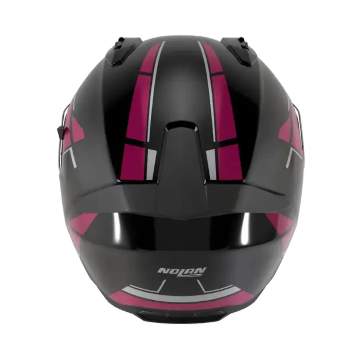 Casco Nolan N60-6 Sincrono Nero Fucsia